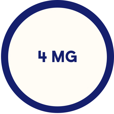 2 mg</p>
<p>Starker Raucher